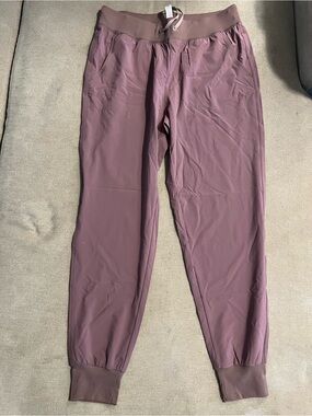 CRZ YOGA Women's Dusty Mauve Track Joggers